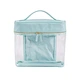2024 new popular small bag fashion niche design handheld bucket cosmetic bag large capacity transparent storage bag